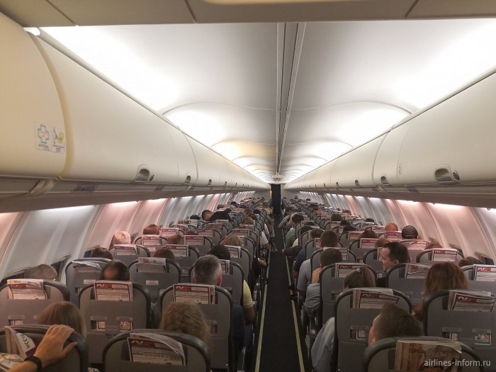 Nordwind Airlines 737-800 салон