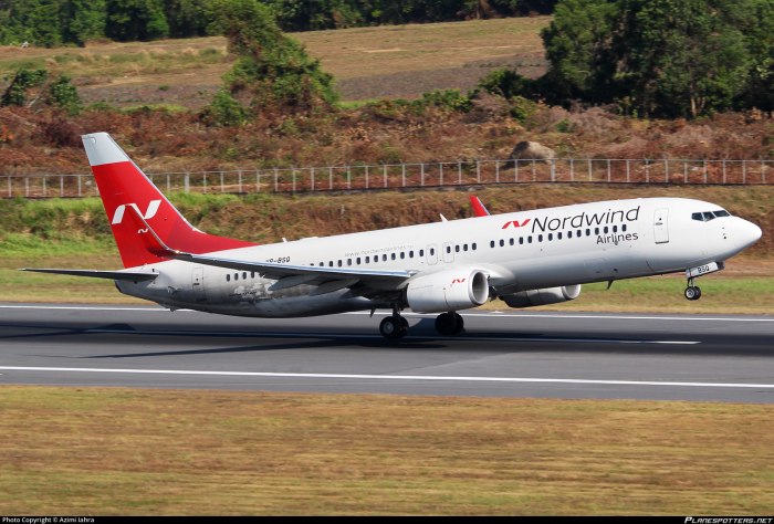Nord Wind Боинг 737 800 WL