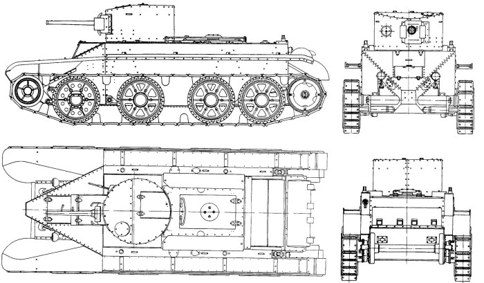 БТ-2 чертежи