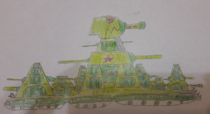 Кв-44 танк