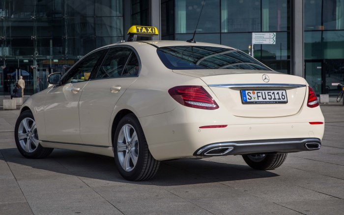 Mercedes e class 213 Taxi