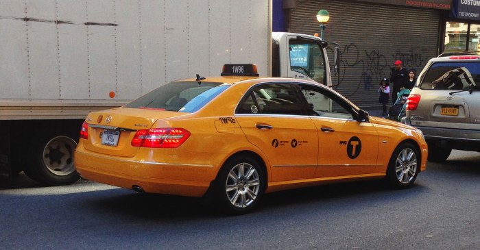 Mercedes 500e Taxi