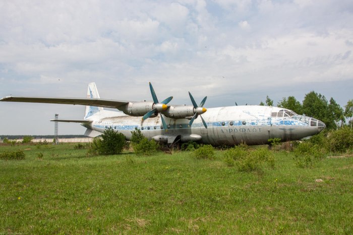 Ан-10 пассажирский самолет салон