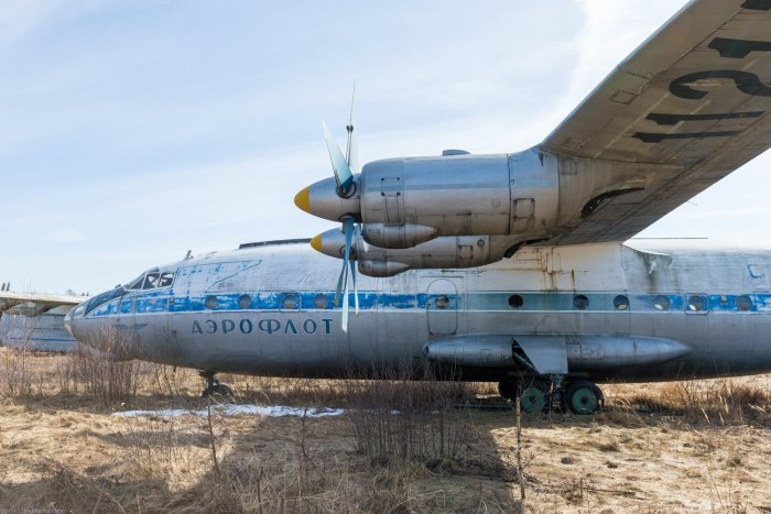 АН-10 пассажирский самолёт