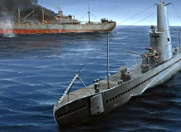 Немецкая подводная лодка второй мировой войны