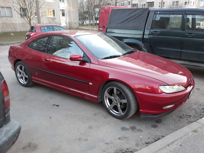 Peugeot 406 1998 купе