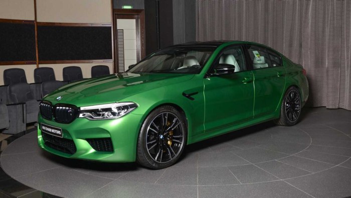 BMW m5 f90 Green
