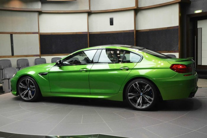 BMW m6 f13 Green