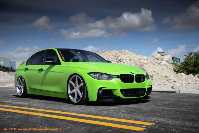 BMW e90 Green