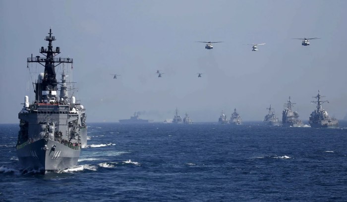 Морские силы самообороны Японии военные корабли Японии