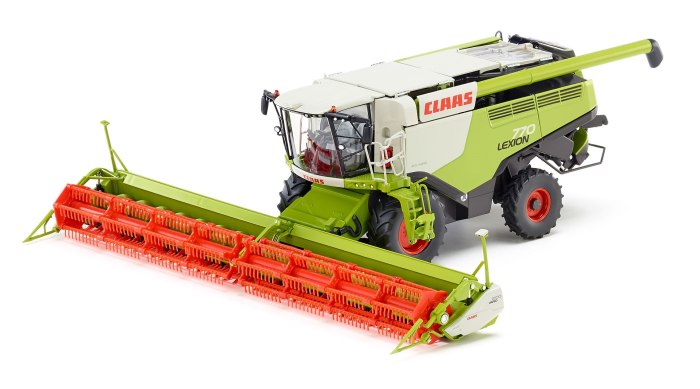 CLAAS красный комбайн