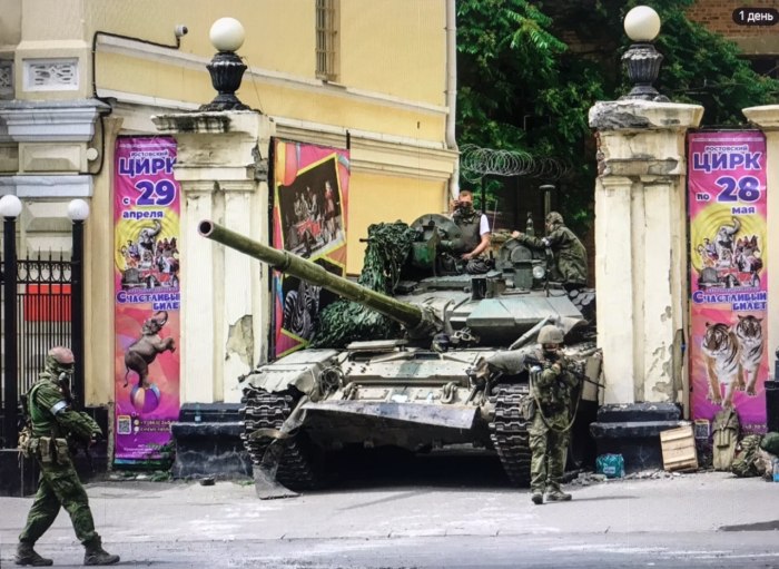 Мятеж ЧВК Вагнер Ростов