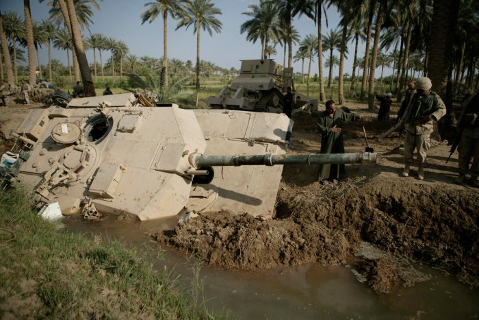 Abrams в Ираке