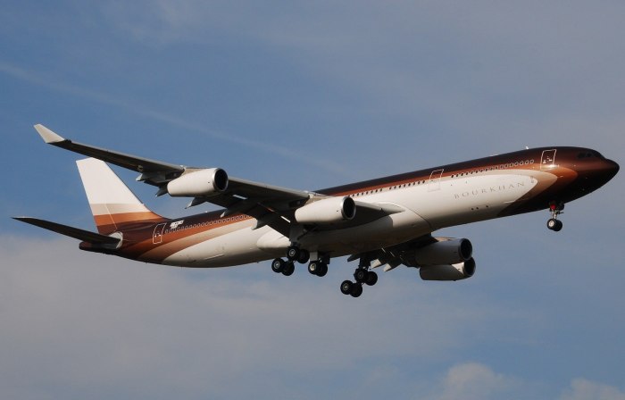 Airbus a340-300 Алишера Усманова