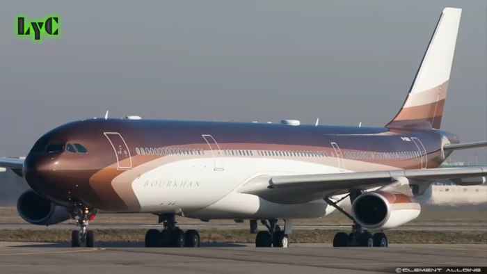 Airbus a340-300 Алишера Усманова