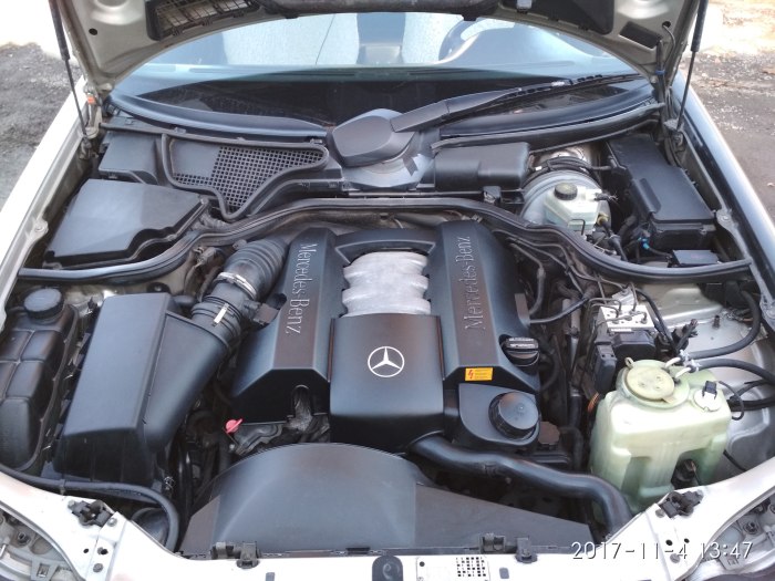 Mercedes Benz w210 мотор