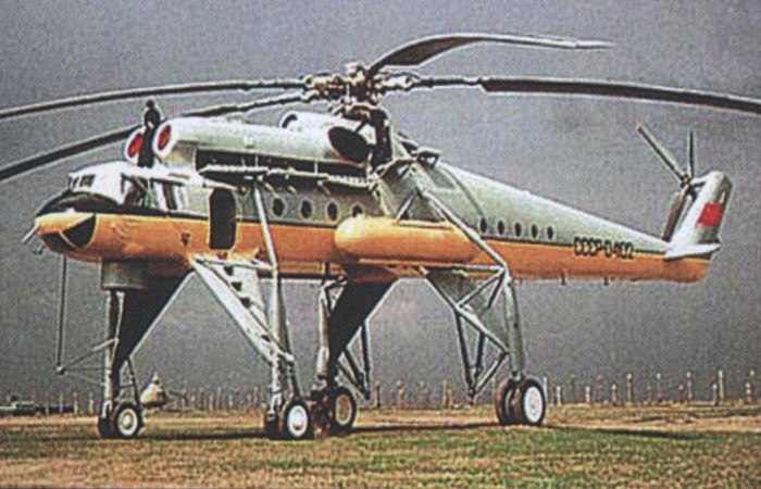 Вертолет кран ми-10