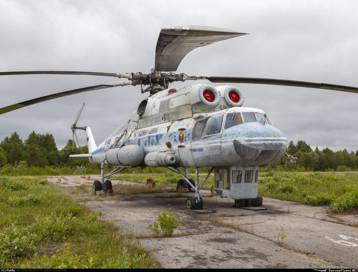 Вертолет кран ми-10