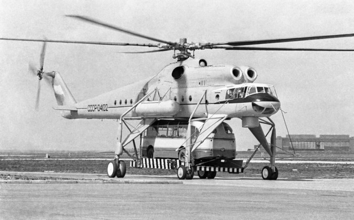Ми-10 вертолёты СССР
