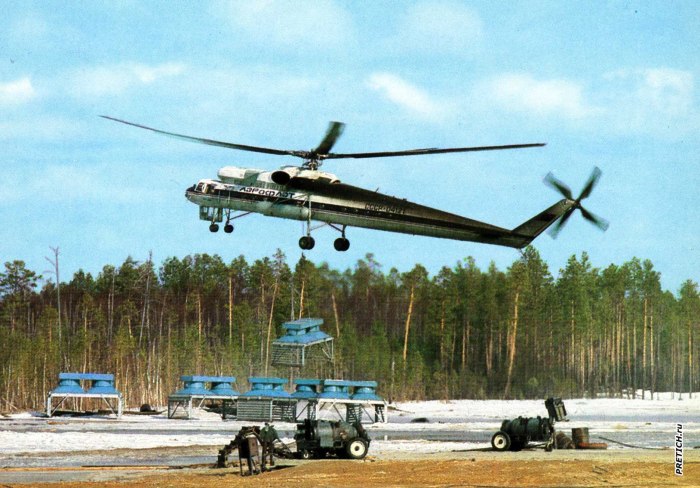 Грузовой вертолет ми 10