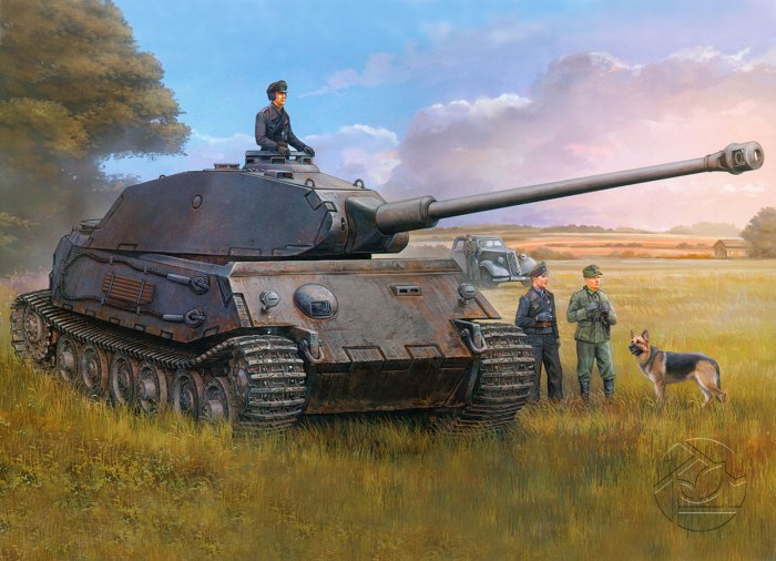 Танк German vk4502 (p) vorne