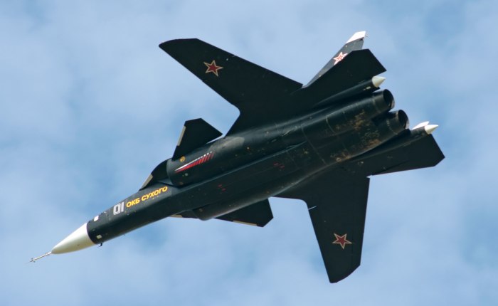 Самолёт с обратной стреловидностью крыла Беркут