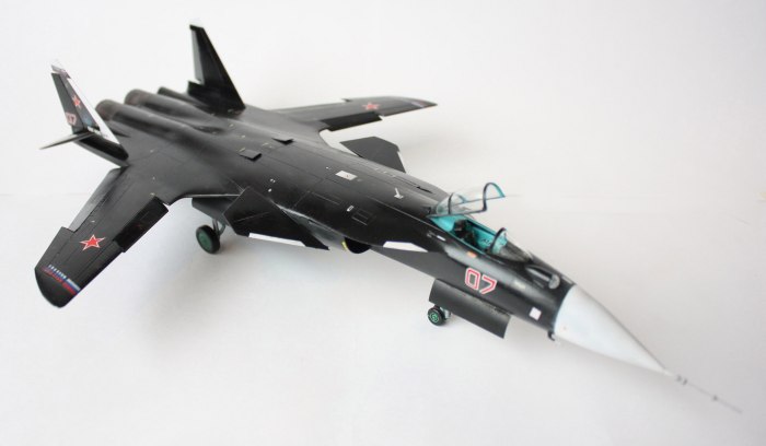 Су-47 Беркут кабина