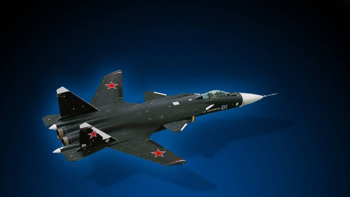 Су-47 Беркут кабина