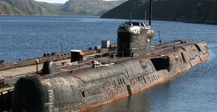 Атомная подводная лодка к-431