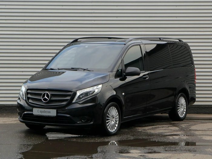 Мерседес Vito w447 чёрный