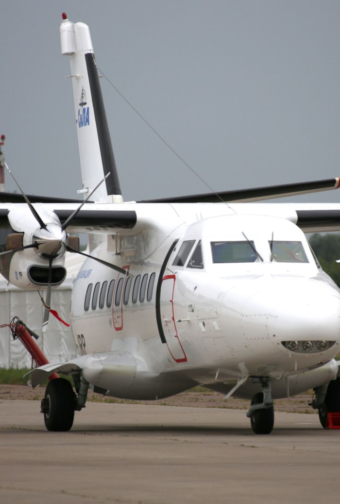 Чешский самолет л-410