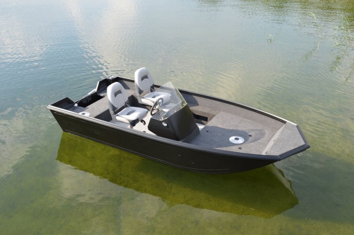 Композитная лодка 53 DS консоль River Boat Raskat