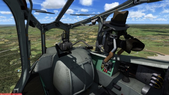 Ми-28 кокпит