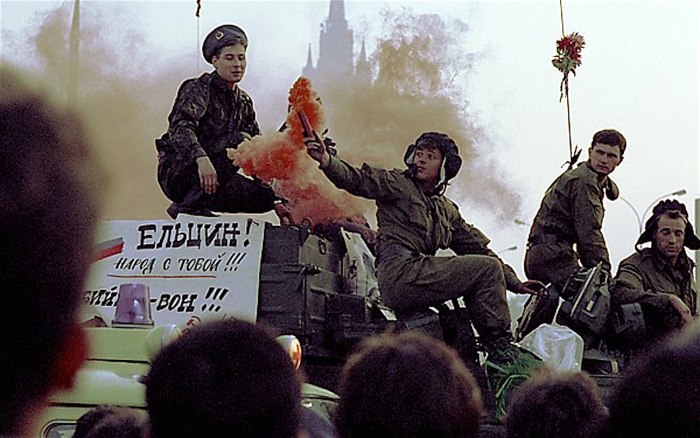 Августовский путч Ельцин