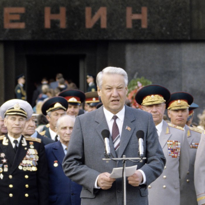 Парад Победы 1995 года и Ельцин