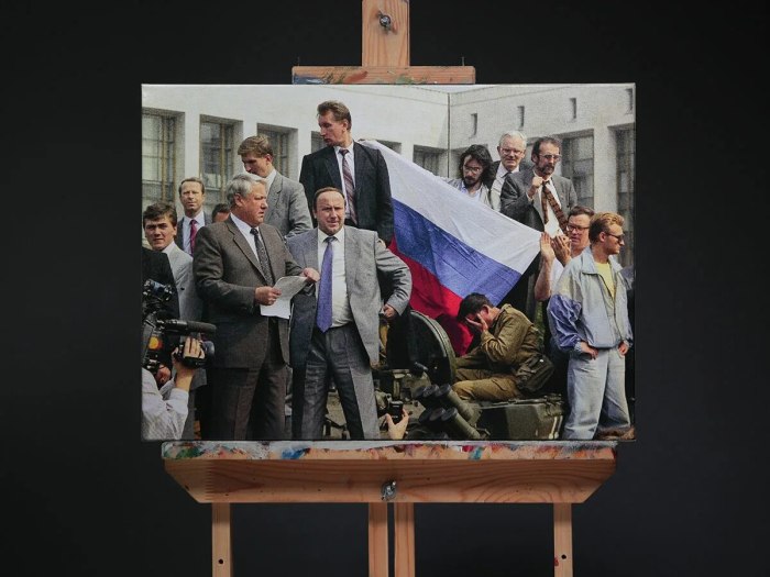 Ельцин на танке