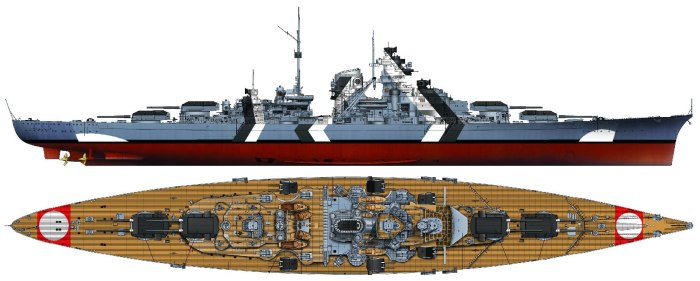 Линкор Кригсмарине бисмарк