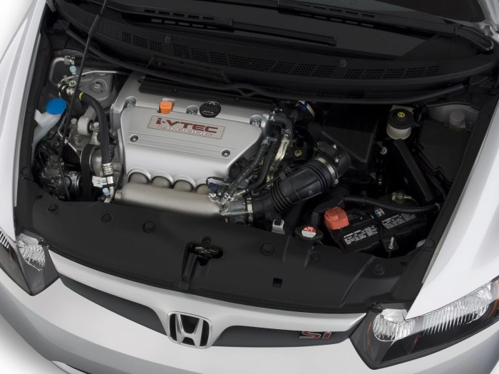 Honda Civic 4d 2008 под капотом
