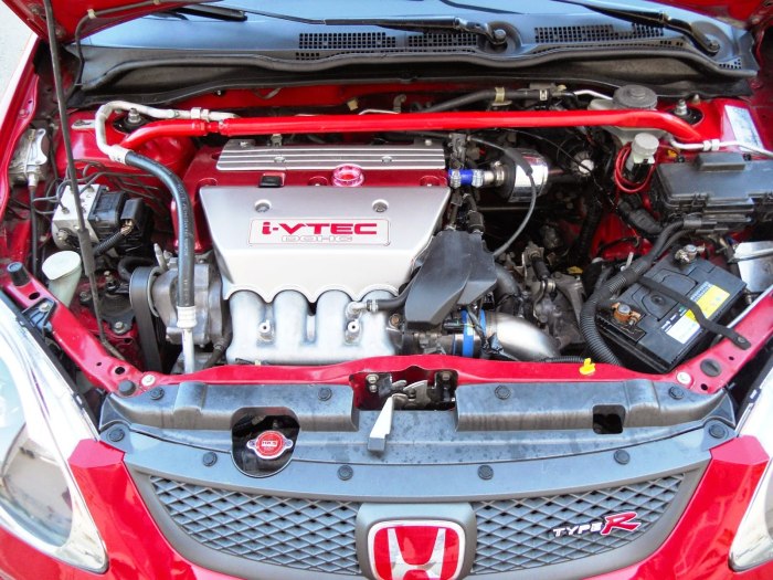 Мотор Honda Civic Type r