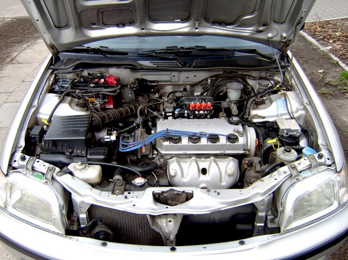 Honda Civic 1998 мотор
