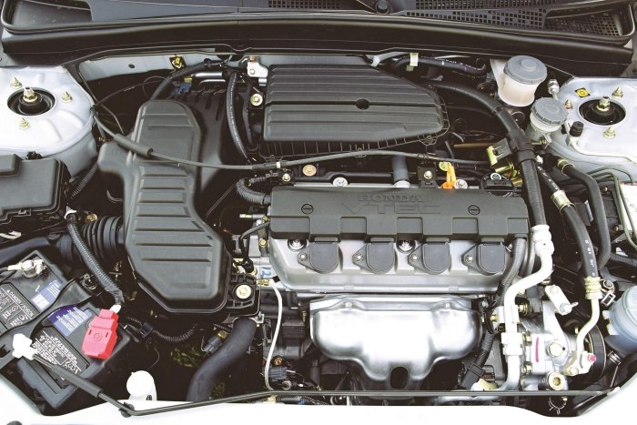 Honda Civic 7 под капотом