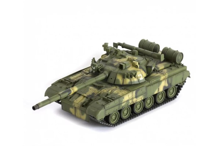 Сборная модель танка т80 звезда