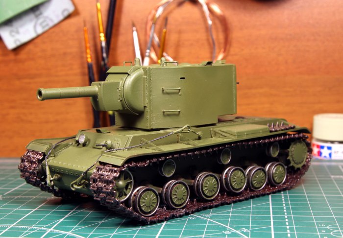 Кв-2 танк Калибр