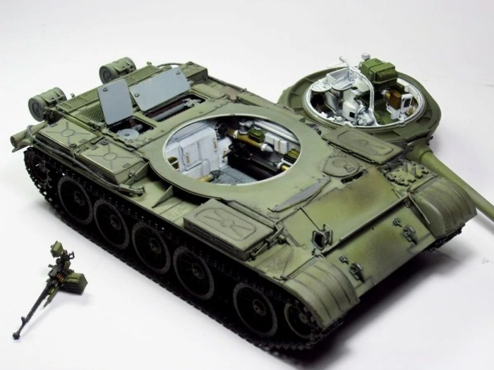 Модель танка т 54 звезда