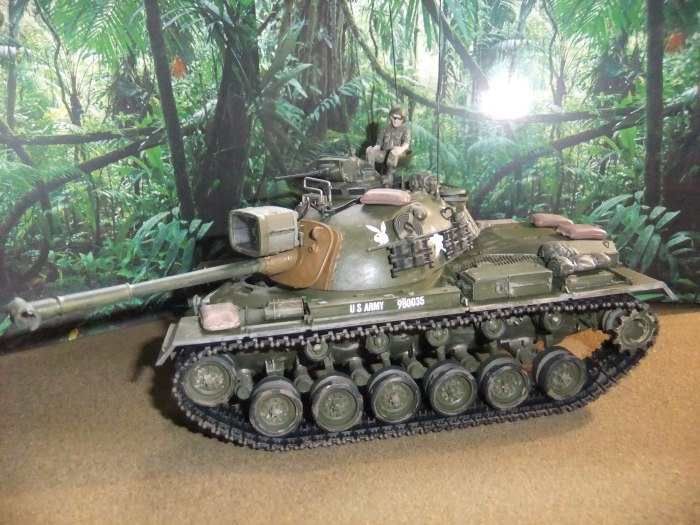 Сборная модель м48 Паттон