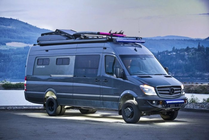 Mercedes Sprinter 4x4 Camper Offroad Expedition