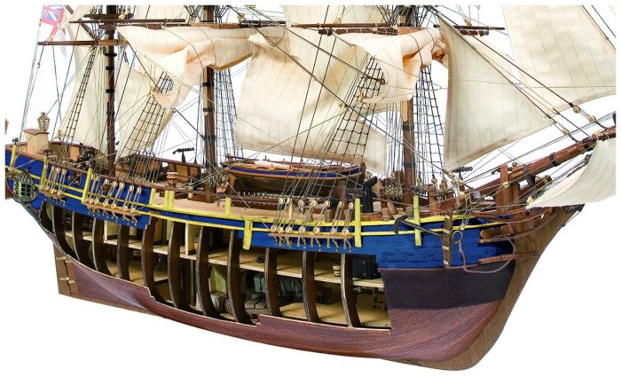 Сборная модель HMS Bounty