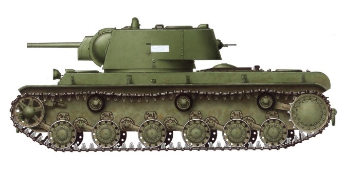 Тяжелый танк кв-1с