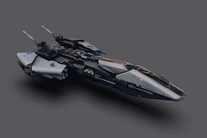 Десантный космический корабль Star Citizen
