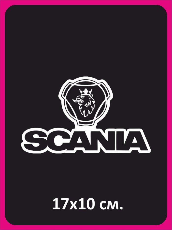 Scania наклейка